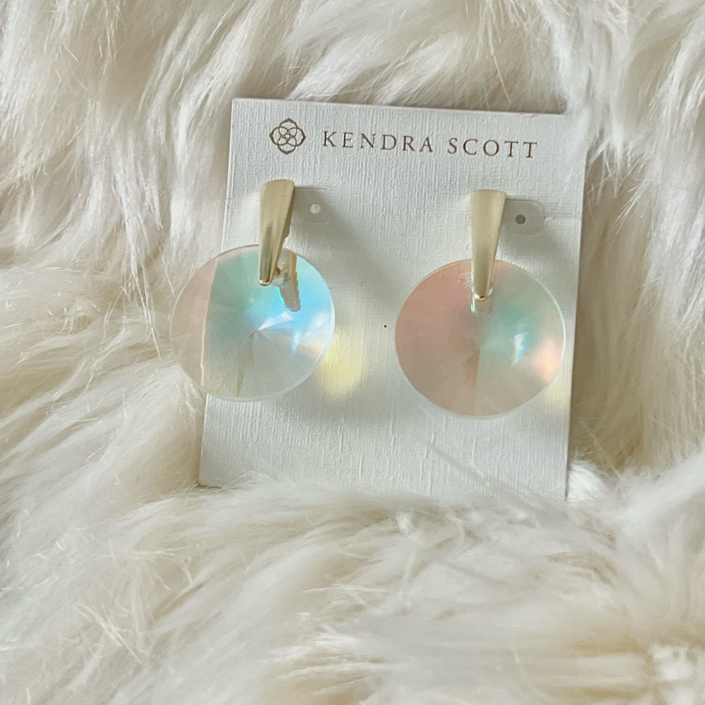 Kendra Scott Pink and Blue Earrings - Picture 4 of 4
